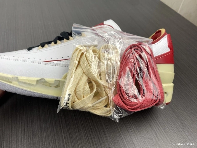 Cheap Red Low DJ4375-106 Off-White SP Jordan White Retro 2 0814